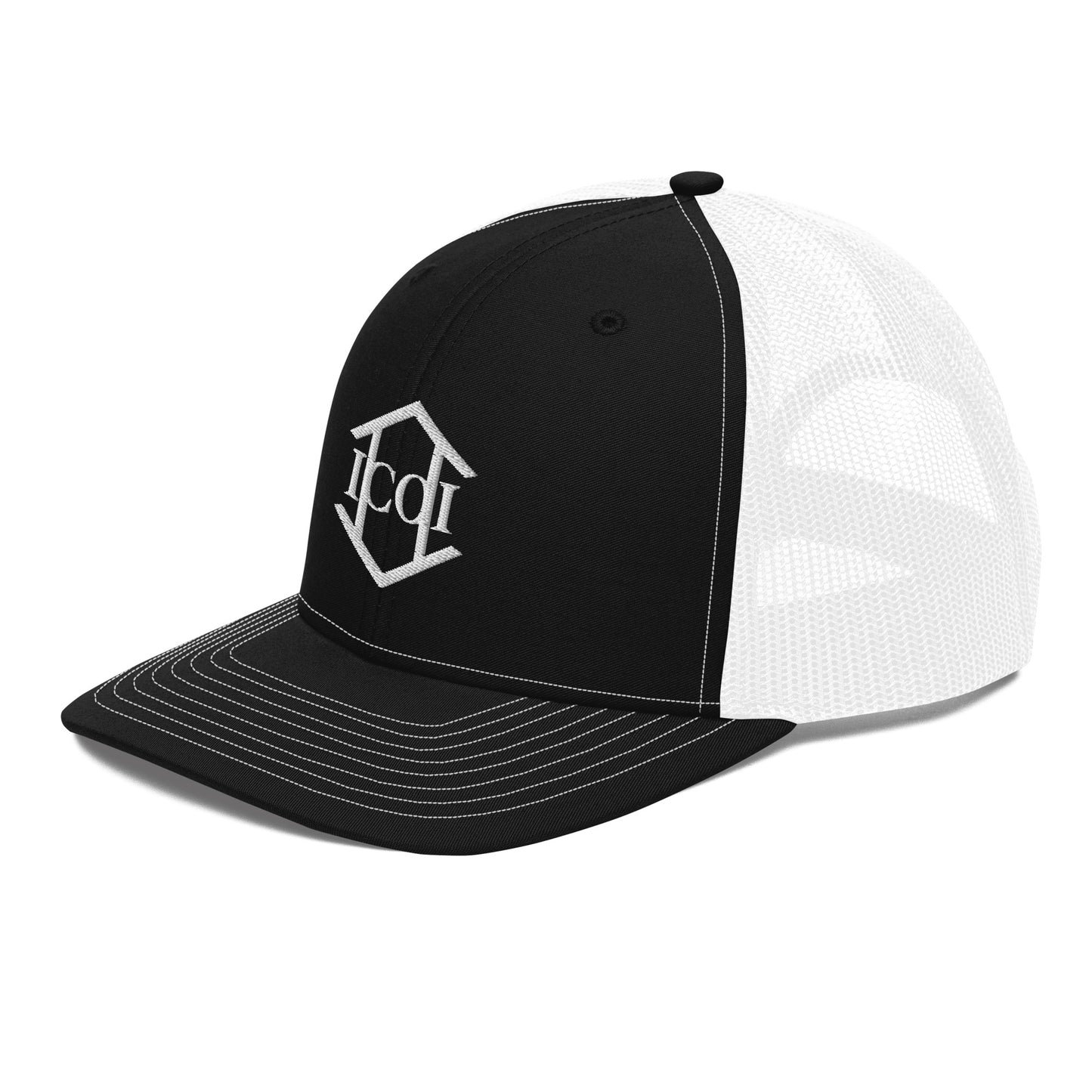 ICOI White Logo Trucker Cap