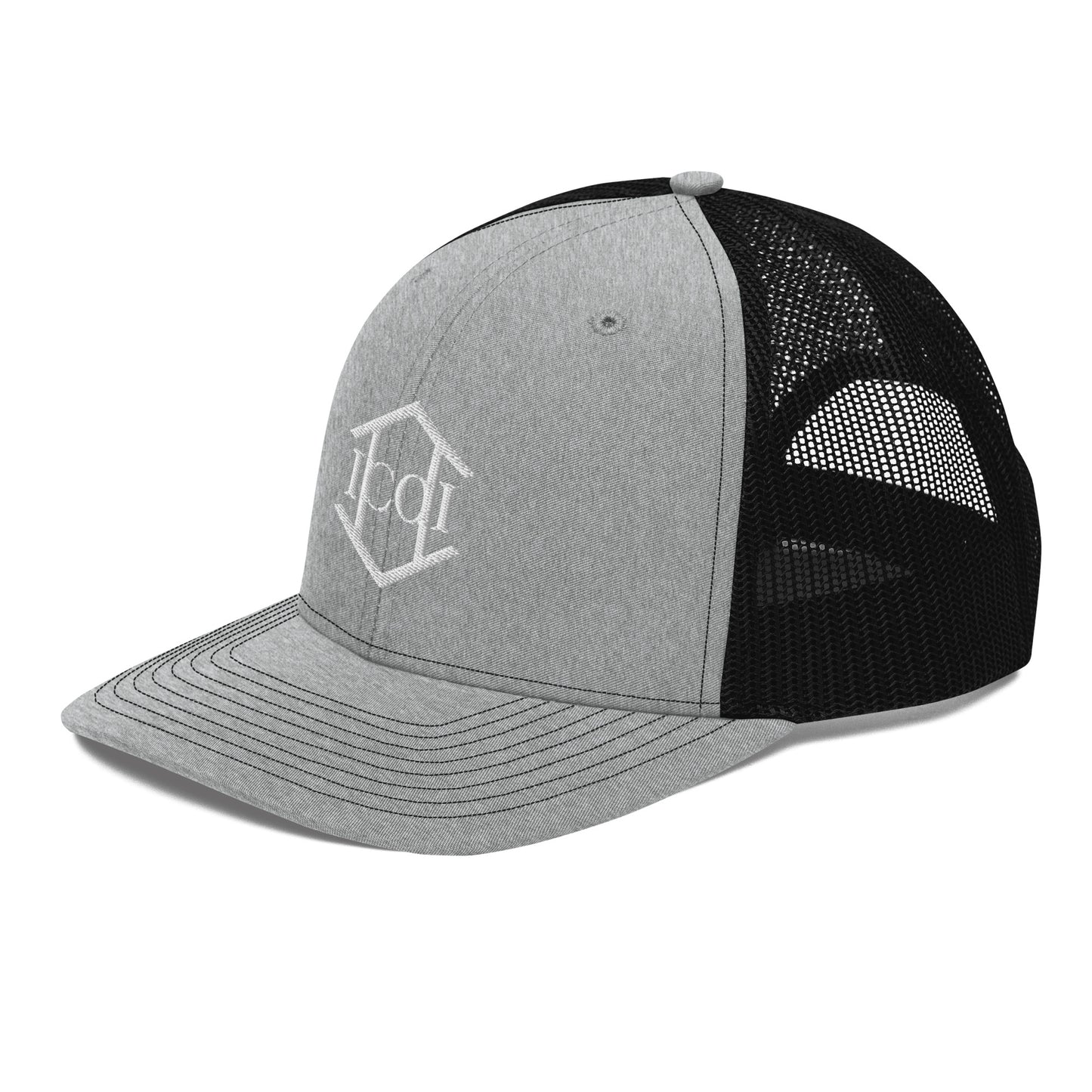 ICOI White Logo Trucker Cap